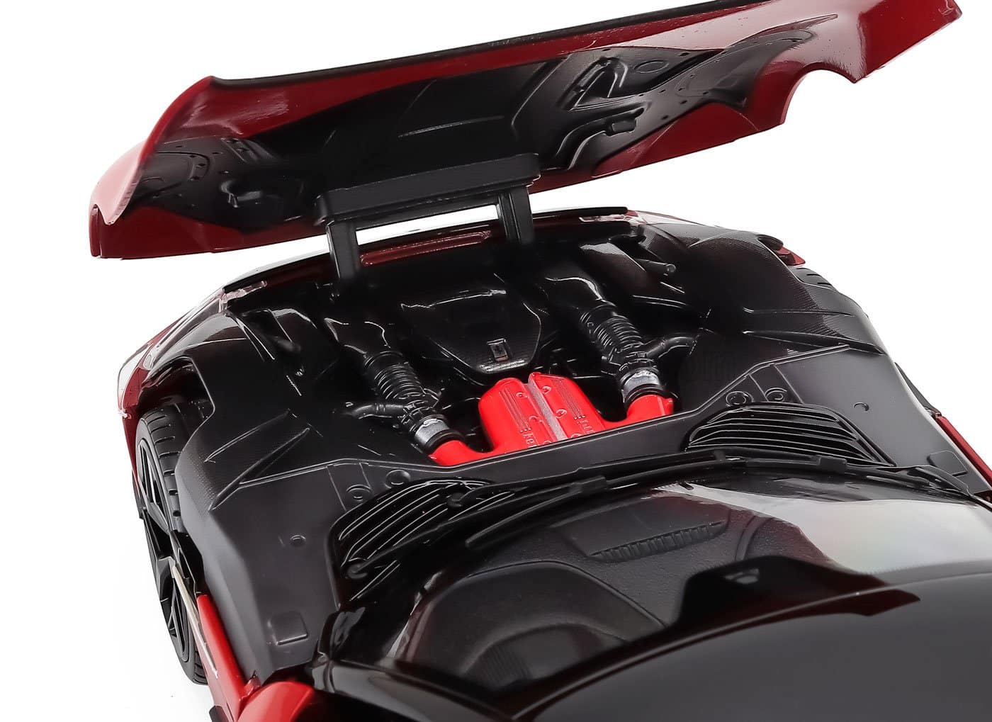 Polistil 1:18 Ferrari 12Cilindri 2024 Rosso Corsa Red with Showcase (18FE02010-HC) Limited Edition Diecast Model 8 Polistil - 1:18 Ferrari 12Cilindri 2024 Rosso Corsa Red with Showcase - Limited Edition Diecast Model