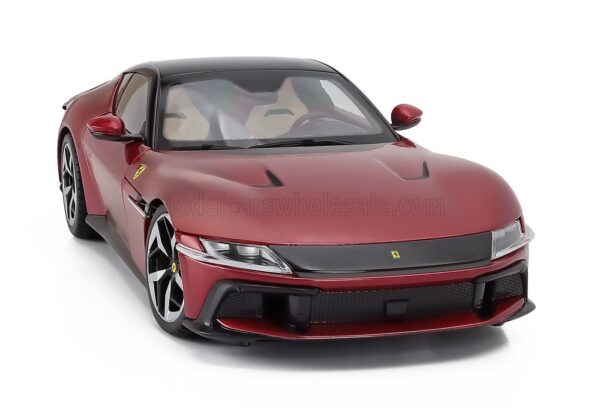 Polistil 1:18 Ferrari 12Cilindri 2024 Imola Red Metallic with Showcase (18FE02011-HC) Limited Edition Diecast Model 21 Polistil 1:18 Ferrari 12Cilindri 2024 Imola Red Metallic with Showcase (18FE02011-HC) Limited Edition Diecast Model