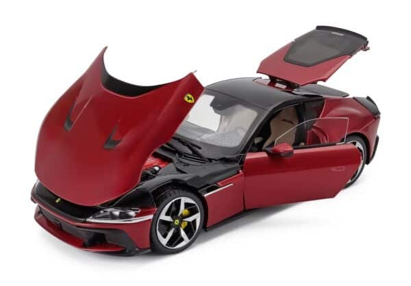 Polistil 1:18 Ferrari 12Cilindri 2024 Imola Red Metallic with Showcase (18FE02011-HC) Limited Edition Diecast Model 18 Polistil 1:18 Ferrari 12Cilindri 2024 Imola Red Metallic with Showcase (18FE02011-HC) Limited Edition Diecast Model
