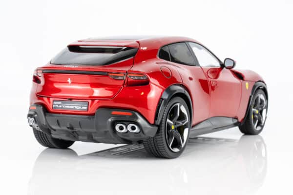 Polistil - 1:18 Ferrari Purosangue 2022 Metallic Red and Dark Interior with Showcase - Limited Edition Diecast Model 24 Polistil - 1:18 Ferrari Purosangue 2022 Metallic Red and Dark Interior with Showcase - Limited Edition Diecast Model