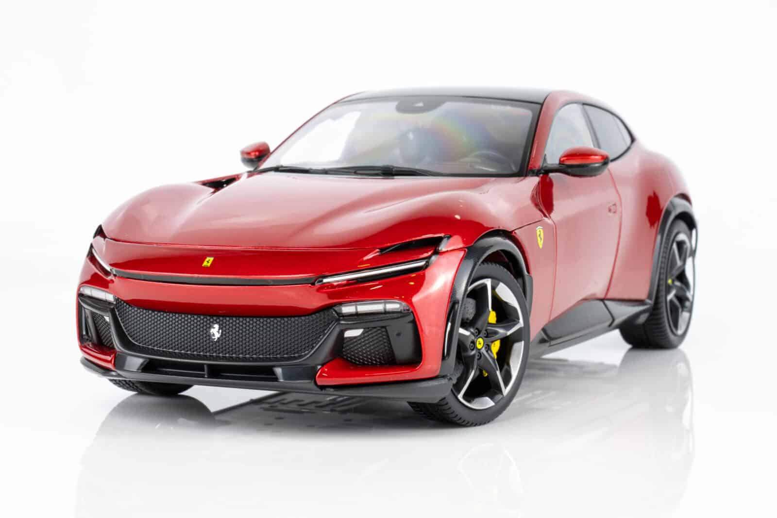 Polistil - 1:18 Ferrari Purosangue 2022 Metallic Red and Dark