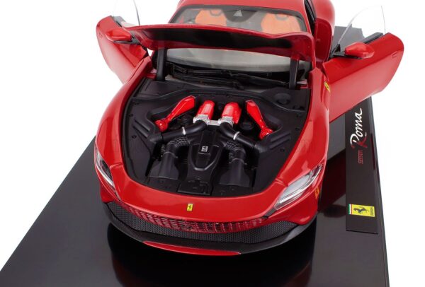 Polistil 1:18 Ferrari Roma 2019 Rosso Corsa Red with Showcase (18FE02040-HC) Limited Edition Diecast Model 20 Polistil 1:18 Ferrari Roma 2019 Rosso Corsa Red with Showcase (18FE02040-HC) Limited Edition Diecast Model