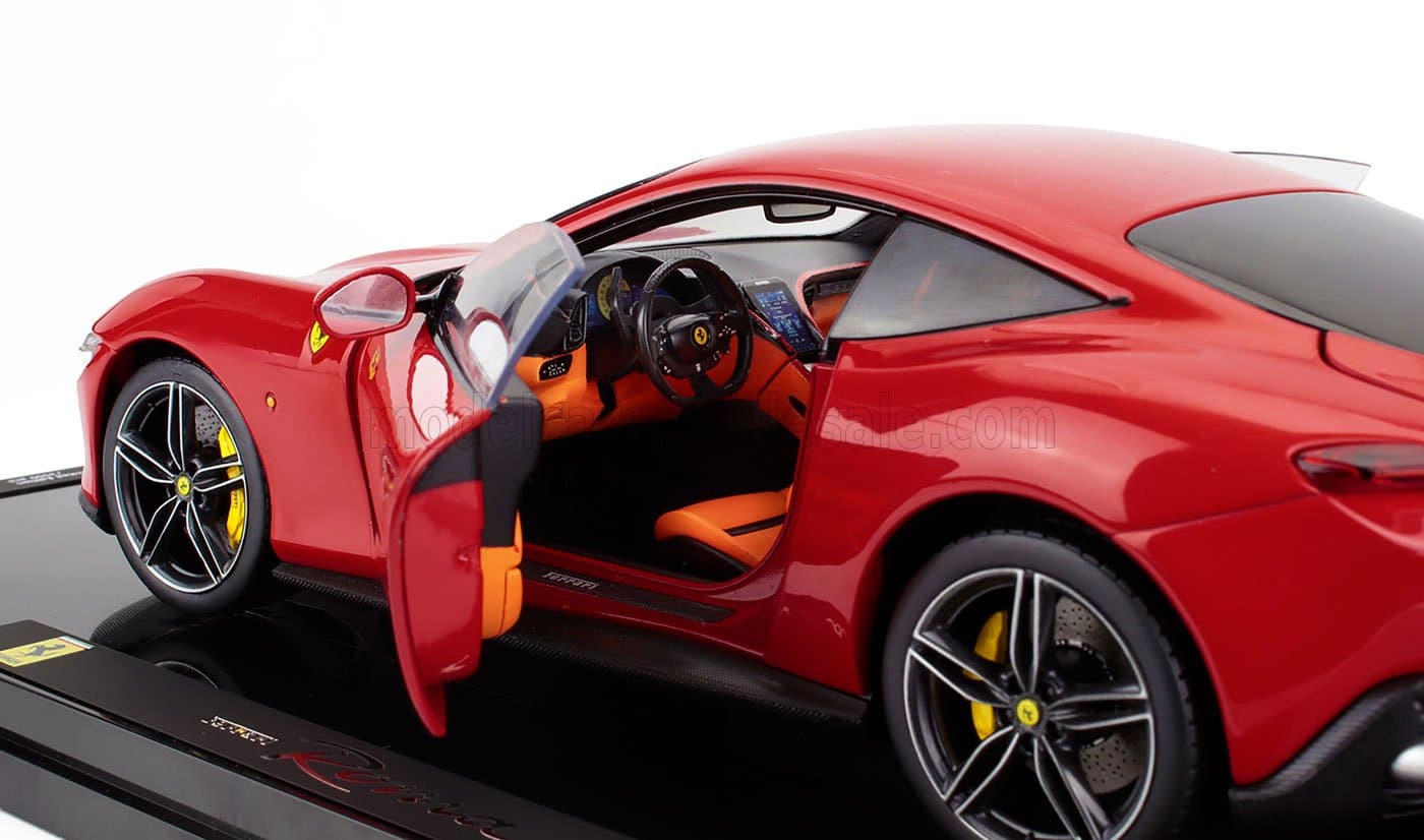 Polistil 1:18 Ferrari Roma 2019 Rosso Corsa Red with Showcase (18FE02040-HC) Limited Edition Diecast Model 9 Polistil 1:18 Ferrari Roma 2019 Rosso Corsa Red with Showcase (18FE02040-HC) Limited Edition Diecast Model - Image 9