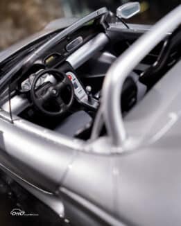 Renault Spider Titan Grey 1999 - 1:18 Scale Limited Edition Resin Model by Otto Mobile