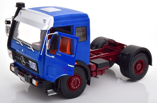 Road Kings RK180041 1:18 Mercedes NG 1632 Blue Diecast Model Truck