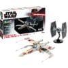 Revell - 1:57 Star Wars X-Wing Fighter + TIE Fighter Collector Set (06054) Model Kit