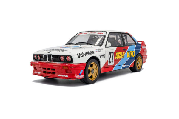 Solido 1:18 BMW M3 No.27 Kawamoto/Reid JTCC 1986 White (S1801529) Diecast Model