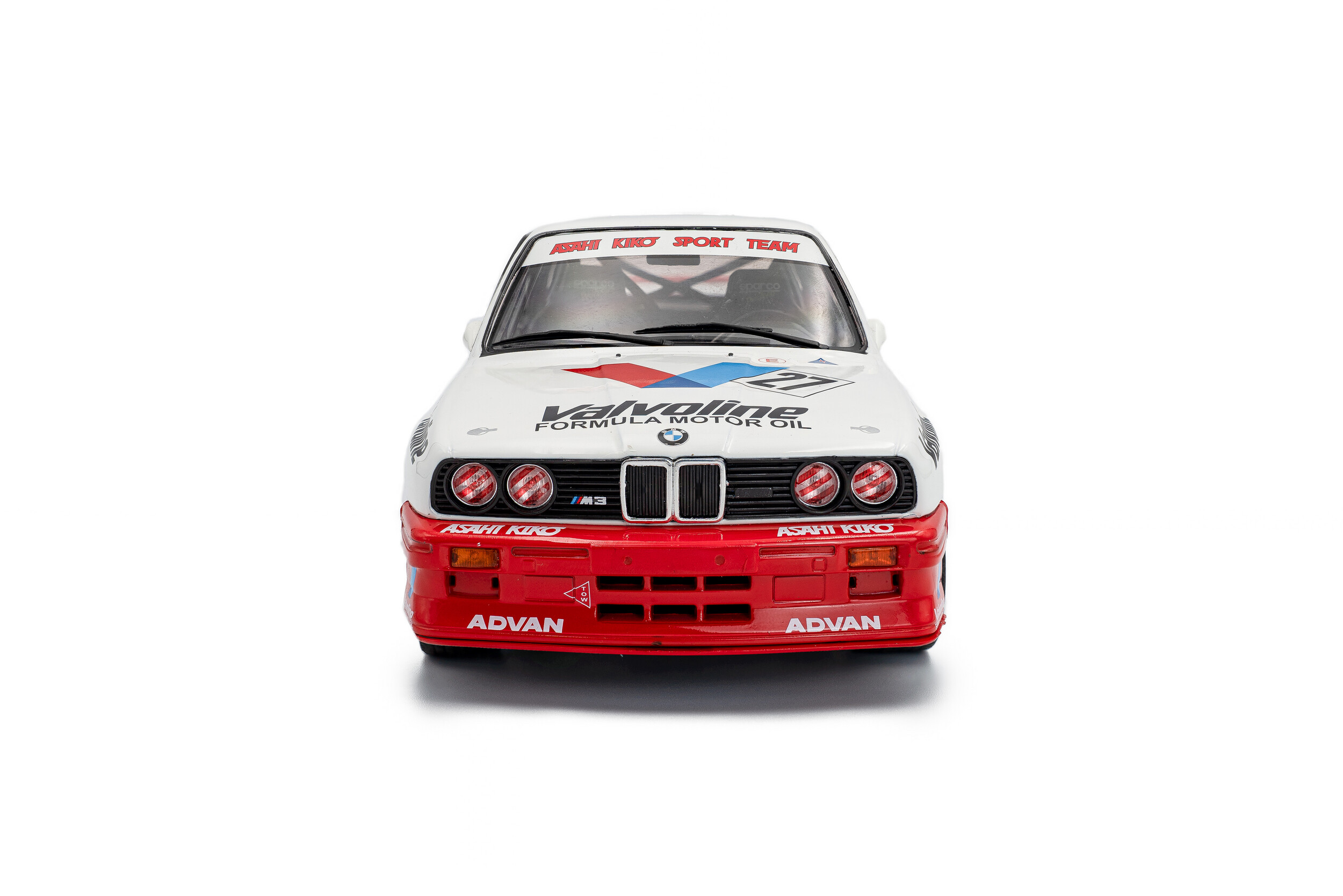 Solido 1:18 BMW M3 No.27 Kawamoto/Reid JTCC 1986 White (S1801529) Diecast Model 4 Solido 1:18 BMW M3 No.27 Kawamoto/Reid JTCC 1986 White (S1801529) Diecast Model - Image 4