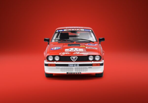 Solido 1/18 Alfa Romeo GTV6 Group B Rally Diecast Model 1802306
