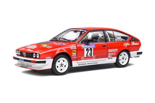 Solido 1/18 Alfa Romeo GTV6 Group B Rally Diecast Model 1802306