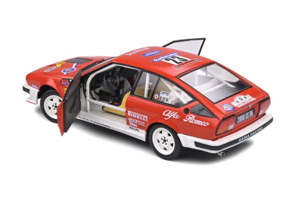 Solido 1/18 Alfa Romeo GTV6 Group B Rally Diecast Model 1802306