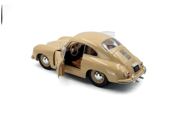 Porsche 356 Pre-A Brown 1953 - 1:18 Scale Diecast Model by Solido 12 Porsche 356 Pre-A Brown 1953 - 1:18 Scale Diecast Model by Solido