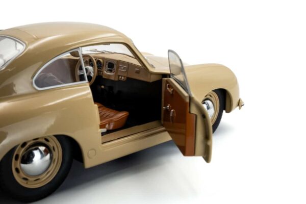Porsche 356 Pre-A Brown 1953 - 1:18 Scale Diecast Model by Solido 14 Porsche 356 Pre-A Brown 1953 - 1:18 Scale Diecast Model by Solido