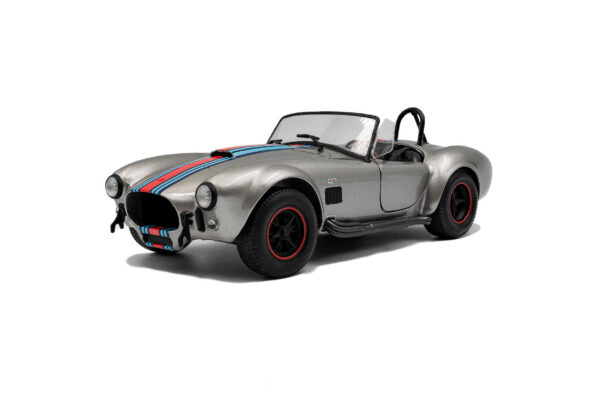 Solido 1:18 Shelby Cobra 427 MKII Solido Works M Racing 1965 Silver (S1804913) Diecast Model