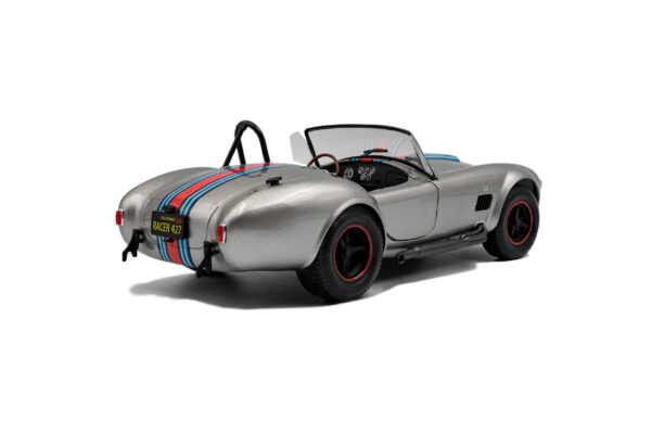 Alternative view of Solido 1:18 Shelby Cobra 427 MKII Solido Works M Racing 1965 Silver (S1804913) Diecast Model