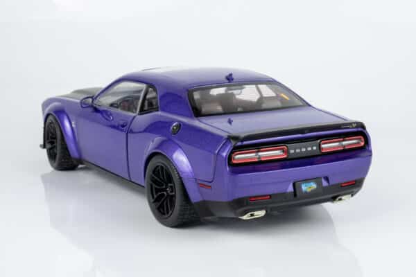 Solido 1:18 Dodge Challenger SRT Hellcat Widebody Purple 2020 (1805714) Diecast Model 12 Solido 1:18 Dodge Challenger SRT Hellcat Widebody Purple 2020 (1805714) Diecast Model