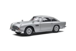 Solido 1/18 Aston Martin DB5 Silver Diecast Model Car S1807101