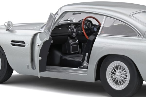 Solido 1/18 Aston Martin DB5 Silver Diecast Model Car S1807101