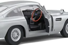 Solido 1/18 Aston Martin DB5 Silver Diecast Model Car S1807101