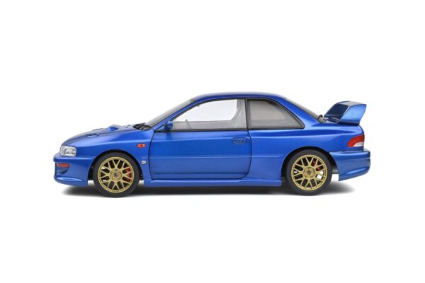 Solido S1807401 Subaru Impreza 22B Sonic Blue 1998 Diecast Model