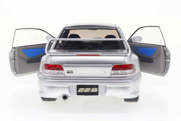 Solido - 1:18 Subaru Impreza 22B Silver 1998 - Diecast Model 14 Solido - 1:18 Subaru Impreza 22B Silver 1998 - Diecast Model