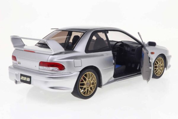 Solido - 1:18 Subaru Impreza 22B Silver 1998 - Diecast Model 13 Solido - 1:18 Subaru Impreza 22B Silver 1998 - Diecast Model