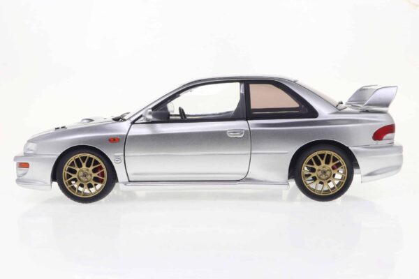 Solido - 1:18 Subaru Impreza 22B Silver 1998 - Diecast Model 12 Solido - 1:18 Subaru Impreza 22B Silver 1998 - Diecast Model