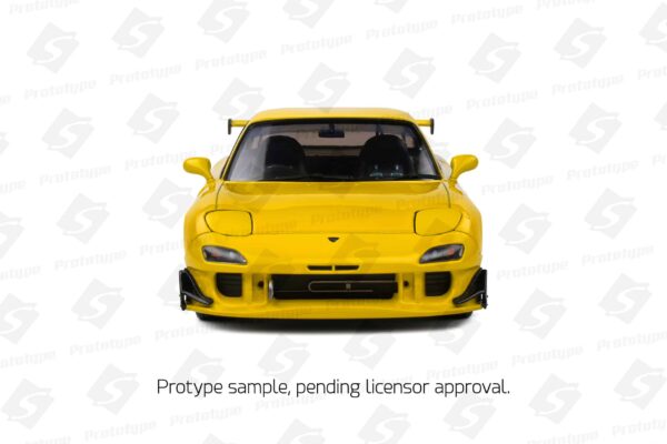 1:18 Mazda RX7 FD RS Streetfighter Yellow 1994 Diecast Model - Solido 15 S1810603 F