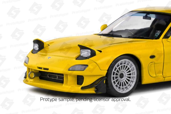 1:18 Mazda RX7 FD RS Streetfighter Yellow 1994 Diecast Model - Solido 19 S1810603 FL DH