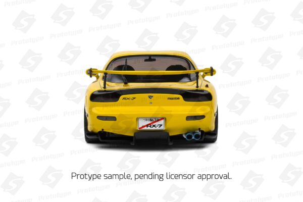 1:18 Mazda RX7 FD RS Streetfighter Yellow 1994 Diecast Model - Solido 16 S1810603 R