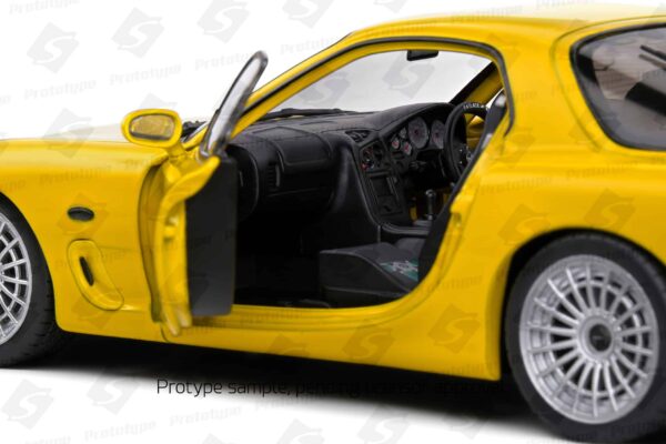 1:18 Mazda RX7 FD RS Streetfighter Yellow 1994 Diecast Model - Solido 21 S1810603 RL DI O