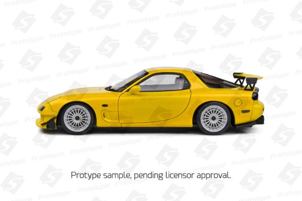 1:18 Mazda RX7 FD RS Streetfighter Yellow 1994 Diecast Model - Solido 13 S1810603 SL