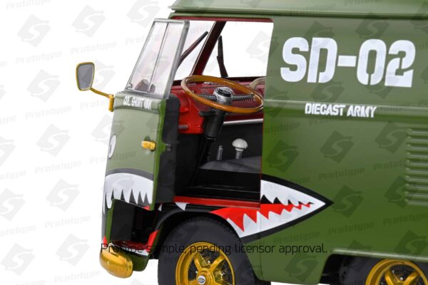 1:18 Kool Kombi Green 1950 Diecast Model - Solido 17 1:18 Kool Kombi Green 1950 Diecast Model - Solido