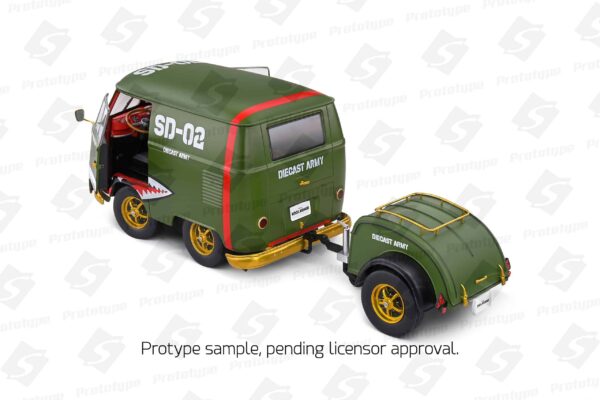 1:18 Kool Kombi Green 1950 Diecast Model - Solido 15 1:18 Kool Kombi Green 1950 Diecast Model - Solido