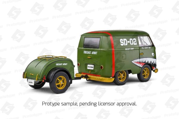 1:18 Kool Kombi Green 1950 Diecast Model - Solido 14 1:18 Kool Kombi Green 1950 Diecast Model - Solido