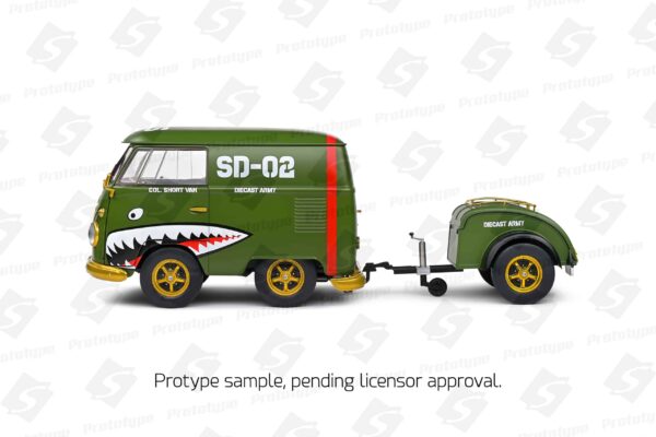 1:18 Kool Kombi Green 1950 Diecast Model - Solido 12 1:18 Kool Kombi Green 1950 Diecast Model - Solido