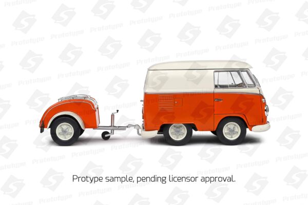 1:18 Kool Kombi Orange 1950 Diecast Model - Solido 12 S1810902 SR