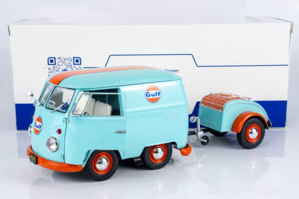 Solido 1:18 Volkswagen T1 Kool Kombi Gulf Livery 2024 (S1810908) Diecast Model