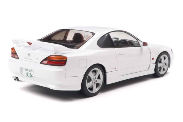 Solido - 1:18 Nissan Silvia S15 SPEC-R Aero Aspen White 1999 - Diecast Model 15 Solido - 1:18 Nissan Silvia S15 SPEC-R Aero Aspen White 1999 - Diecast Model