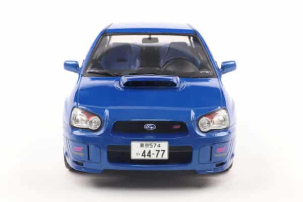 Subaru Impreza WRX STI Sonic Blue 2003 - 1:18 Scale Diecast Model by Solido - Image 5