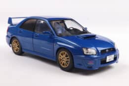 Subaru Impreza WRX STI Sonic Blue 2003 - 1:18 Scale Diecast Model by Solido