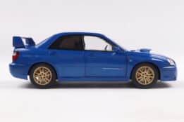 Subaru Impreza WRX STI Sonic Blue 2003 - 1:18 Scale Diecast Model by Solido