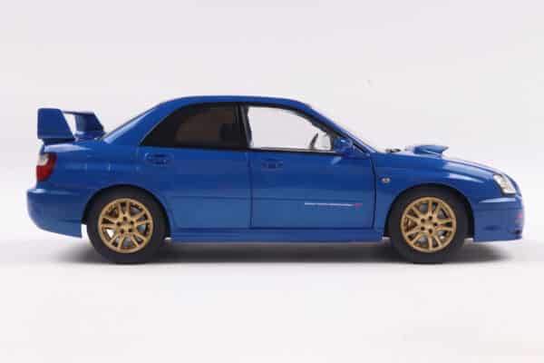 Subaru Impreza WRX STI Sonic Blue 2003 - 1:18 Scale Diecast Model by Solido - Image 3