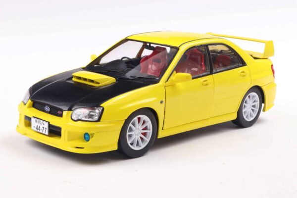 Solido - 1:18 Subaru Impreza WRX STI Streetfighter Yellow 2003 - Diecast Model 10 Solido - 1:18 Subaru Impreza WRX STI Streetfighter Yellow 2003 - Diecast Model