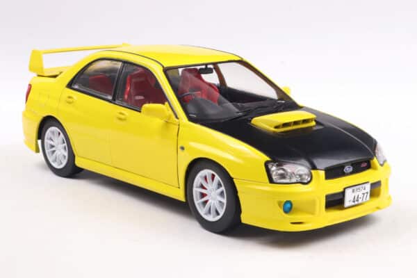 Solido - 1:18 Subaru Impreza WRX STI Streetfighter Yellow 2003 - Diecast Model