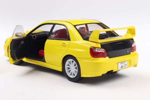 Solido - 1:18 Subaru Impreza WRX STI Streetfighter Yellow 2003 - Diecast Model