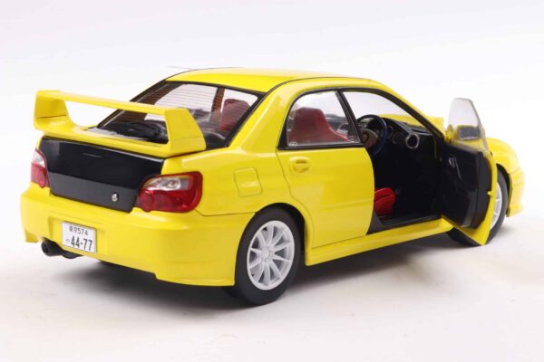 Solido - 1:18 Subaru Impreza WRX STI Streetfighter Yellow 2003 - Diecast Model 14 Solido - 1:18 Subaru Impreza WRX STI Streetfighter Yellow 2003 - Diecast Model
