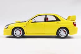Solido - 1:18 Subaru Impreza WRX STI Streetfighter Yellow 2003 - Diecast Model