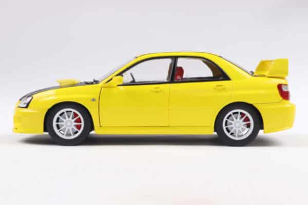 Solido - 1:18 Subaru Impreza WRX STI Streetfighter Yellow 2003 - Diecast Model