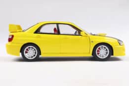 Solido - 1:18 Subaru Impreza WRX STI Streetfighter Yellow 2003 - Diecast Model